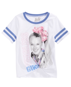 image of Evy of California Big Girls JoJo Siwa Fearless T-Shirt