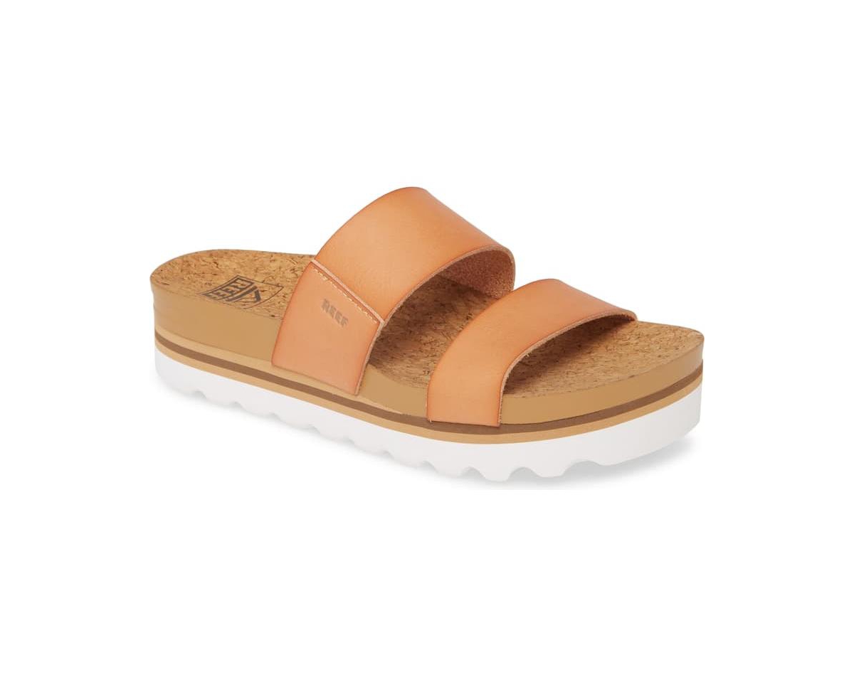 Cushion Vista Hi Sandals - Natural