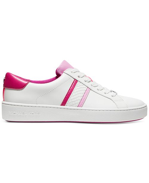 irving lace up sneakers michael kors