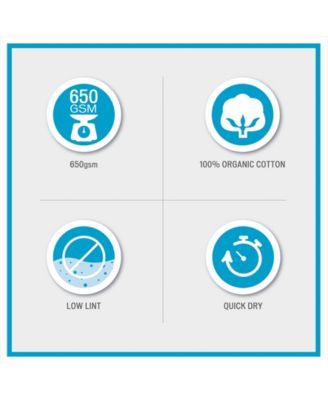 Organic Cotton Quick Dry 6-Pc. Towel Set