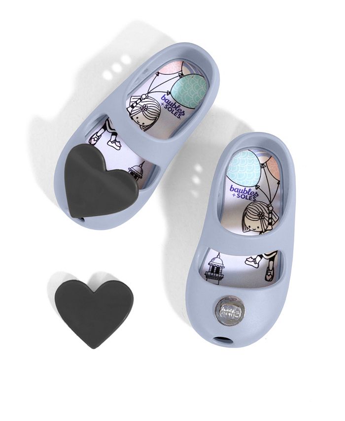 Baubles + Soles Toddler Girls Kaia Shoes with Twist Lock SlipOn