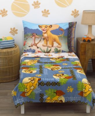 disney lion king 7 piece crib bedding set