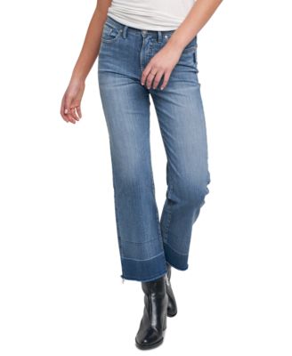 Silver Jeans Co. - Lanark Crop Wide-Leg Jeans