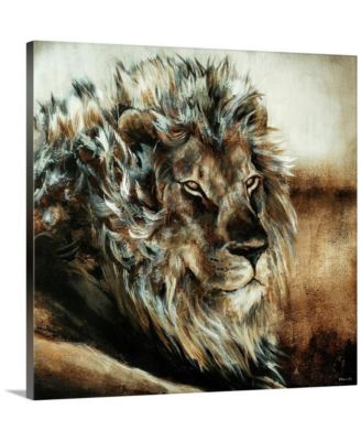 36 in. x 36 in. "King of the Land" by  Sydney Edmunds Canvas Wall Art