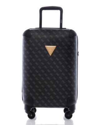 guess leopard print suitcase