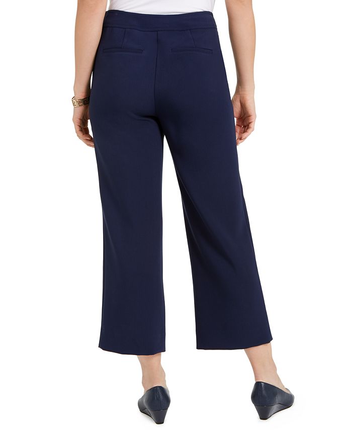 Charter Club Petite Cropped Sailor Pants, Created for Macy's - Macy's