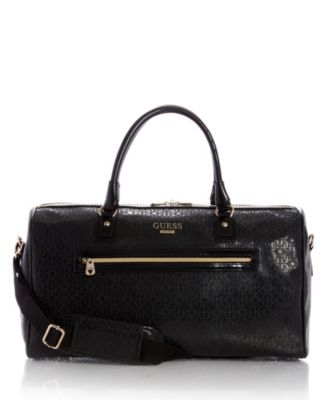 black guess duffle bag