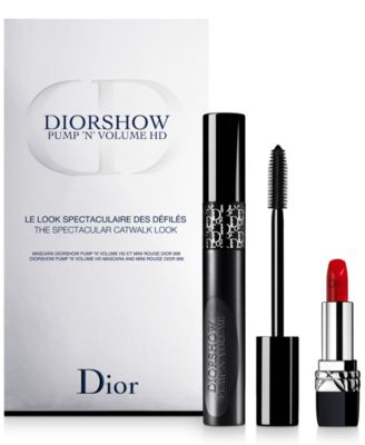 DIOR - Dior 2-Pc. Diorshow Pump 'N' Volume Mascara & Rouge Dior Lipstick Set