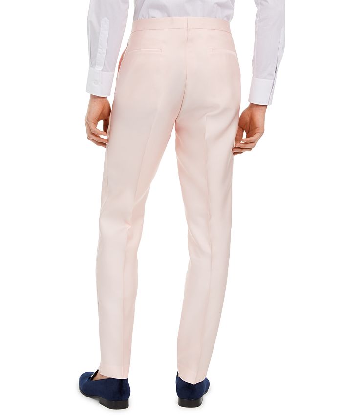 slim fit tuxedo pants
