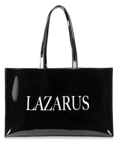 Lazarus Large Open Tote with Logo