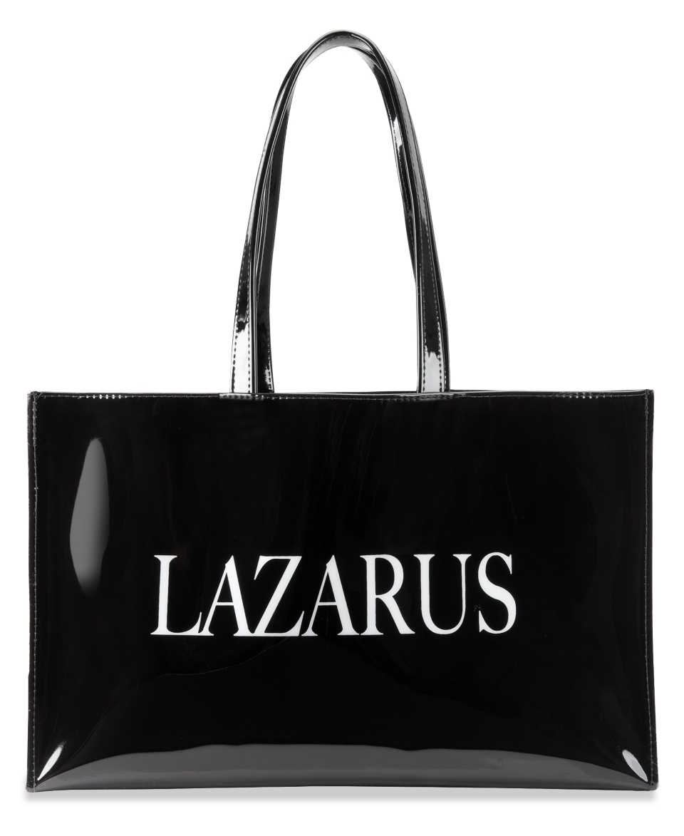 Lazarus Large Open Tote with Logo   Holiday Lane   For The Home   