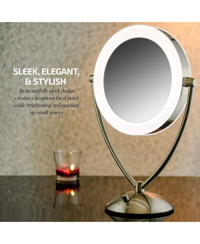 OVENTE Lighted Tabletop Makeup Mirror Macy's