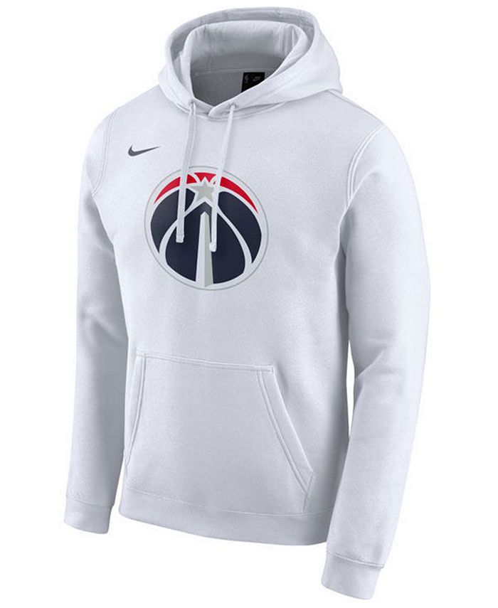 Nike Men's Washington Wizards City Edition Logo Hoodie - Macy's