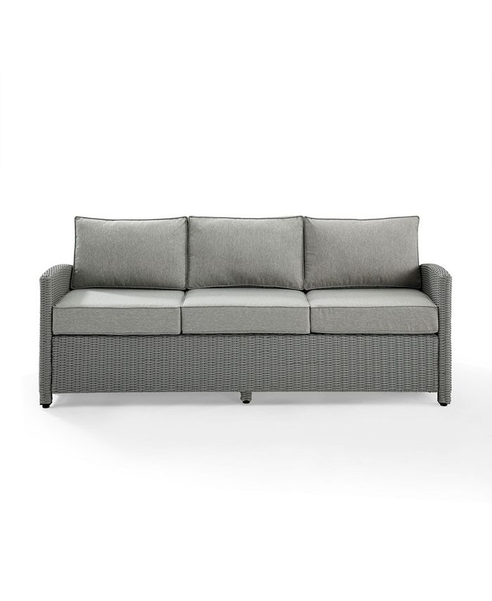 Crosley Bradenton Outdoor Wicker Sofa Macy's