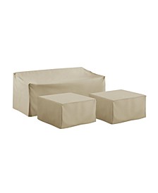 3 Piece Sectional Cover Set