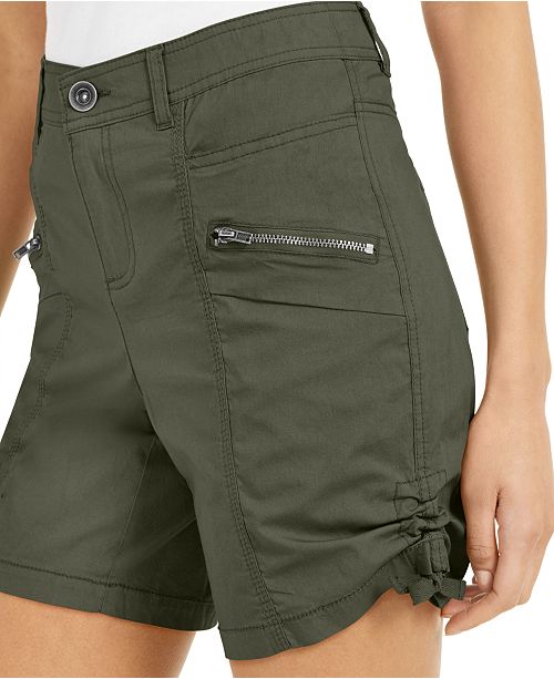 Style & Co ZipPocket Cargo Shorts, Created for Macy's & Reviews Shorts Women Macy's