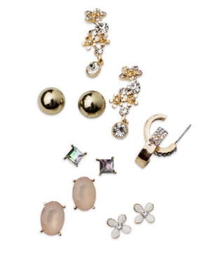 image of True Love Accessories Romantic and Pretty Floral Stud Sets