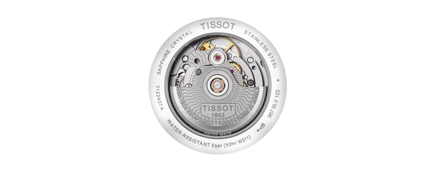 Мужские часы Tissot Swiss Automatic T-Classic Carson Powermatic 80 Two-Tone Stainless Steel Bracelet Watch 40mm — фото 2