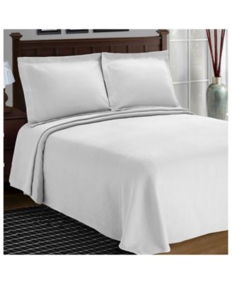 100% Cotton Diamond Solitaire All-Season 2-Piece Coverlet Set, Twin