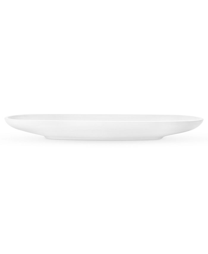 Villeroy & Boch Artesano Original Small Dip Bowl Set, 4 Pieces, Premium Porcelain/Wood, White