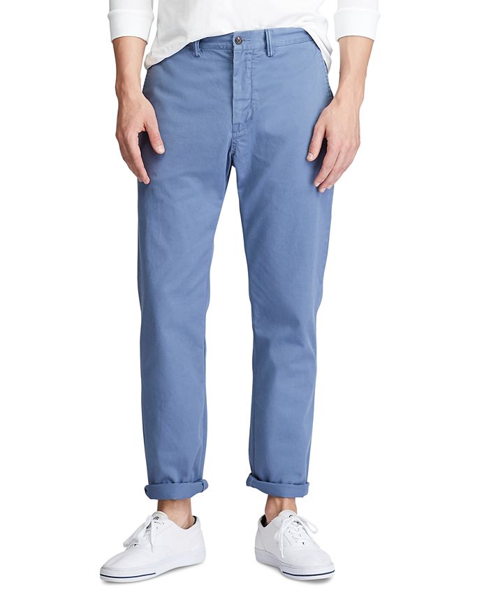 Polo Ralph Lauren Men's Classic-Fit Cotton Chino Pants - Macy's