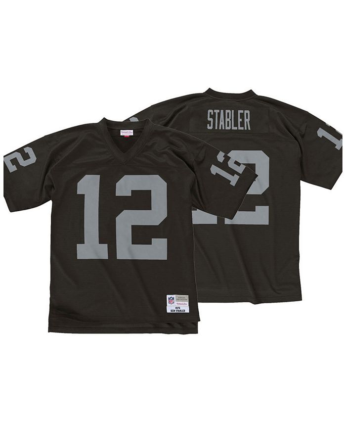 Officially Licensed NFL Las Vegas Raiders Men's Ken Stabler Jersey