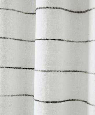 Ombre Stripe Yarn Dyed Cotton Shower Curtain, 72" x 72"