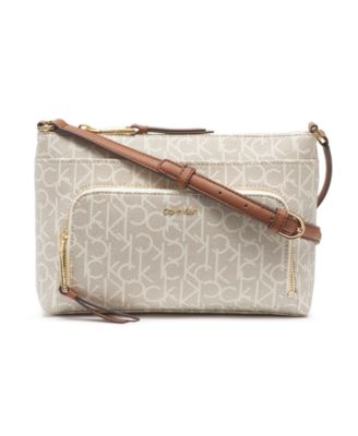 calvin klein lily signature crossbody