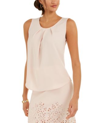 Nine West - Pleated-Neck Camisole