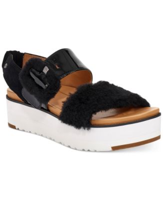 UGG サンダル　w fluff chella 新品未使用】UGG W FLUFF CHELLA オレンジフラッフサンダル