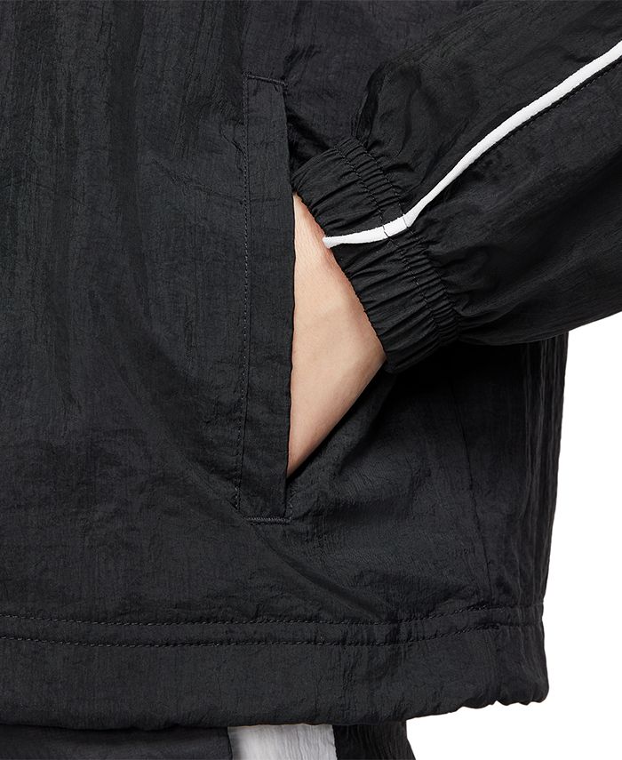 Nike Women's Sportswear Heritage QuarterZip Windbreaker Macy's