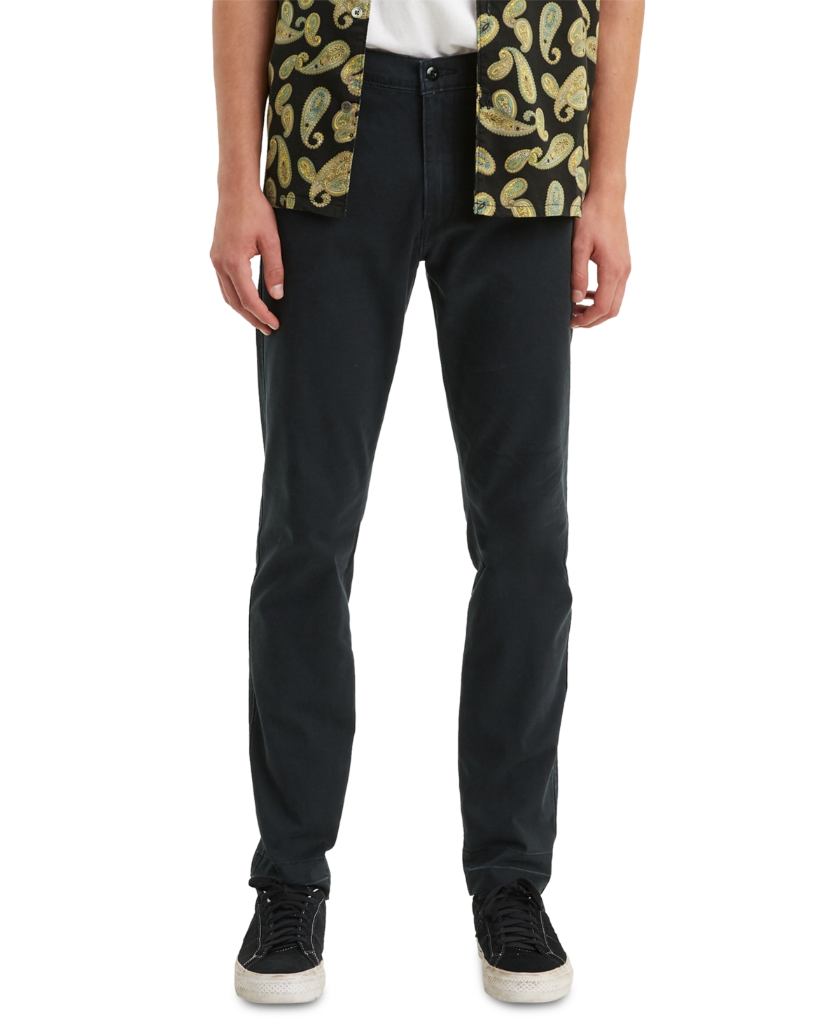 Levi's Xx Chino Standard Taper Pants In Mineral Black