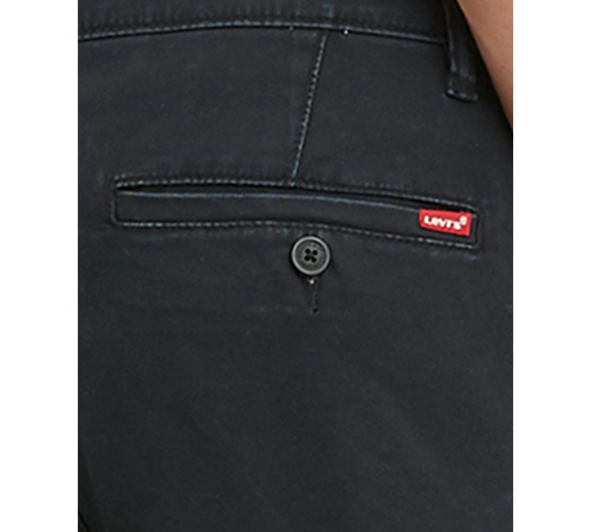 Levi's Xx Chino Standard Taper Pants In Mineral Black
