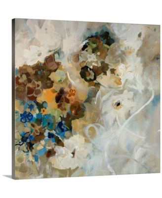 16 in. x 16 in. "French Flowers" by  Jodi Maas Canvas Wall Art