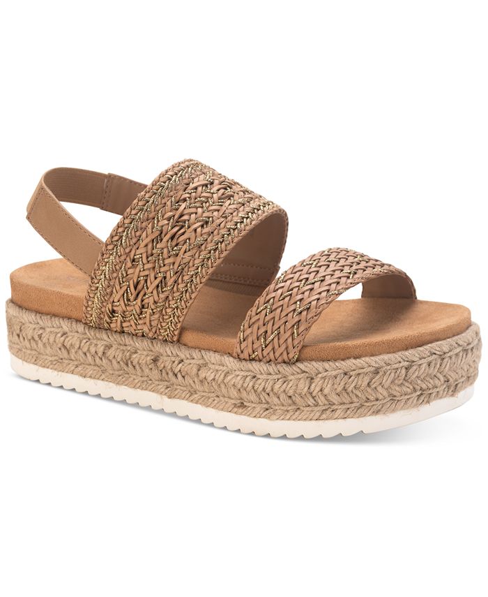 Sun Stone Karli Flatform Sandals Created For Macy S Reviews Sandals Shoes Macy S