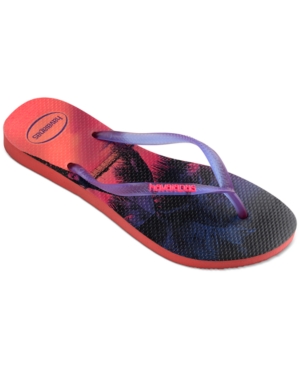 image of Havaianas Slim Paisage Flip-Flop Sandals Women-s Shoes