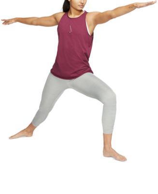 Nike Women's Yoga Dri-FIT Strappy-Back Tank Top - Macy's