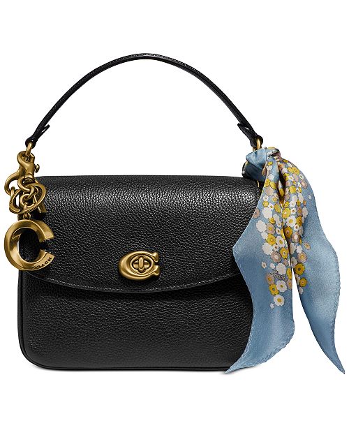 COACH Polished Pebbled Leather Cassie Crossbody 19 & Reviews Handbags