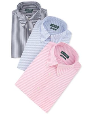 Lauren Ralph Lauren - Men's Classic-Fit Heritage Stripe Dress Shirt