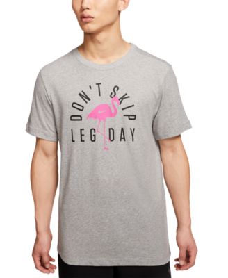 Nike Men s Dri FIT Training Flamingo Leg Day T Shirt Macy s