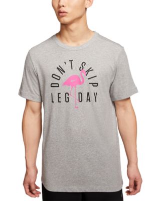 Frente a ti Guinness Scully Nike Men's Dri-FIT Training Flamingo Leg Day T-Shirt - Macy's