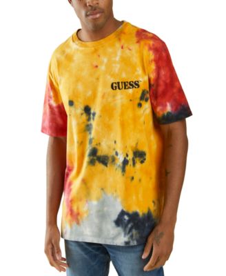 tie dye shirt guess