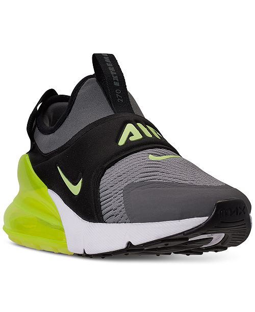 Nike Big Kids Air Max 270 Extreme Slip On Casual Sneakers From