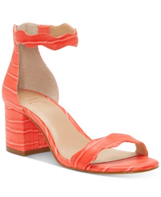 INC Women's Hadwin Scallop Two-Piece Sandals,&nbsp;Crea...