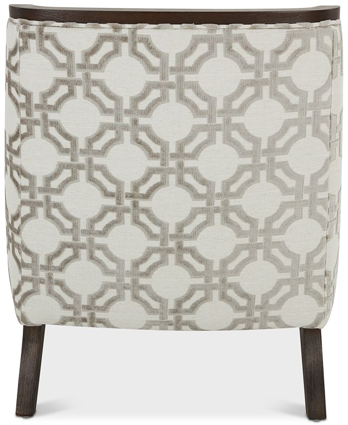 Furniture Yazlan 28" Fabric Accent Chair Macy's