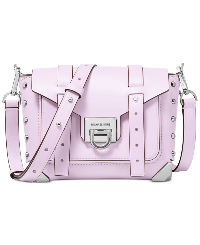 Michael Kors Manhattan Leather Crossbody & Reviews - Handbags & Accessories  - Macy's