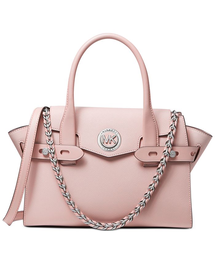 ubehagelig lejlighed ekko Michael Kors Carmen Small Flap Belted Leather Satchel & Reviews - Handbags  & Accessories - Macy's