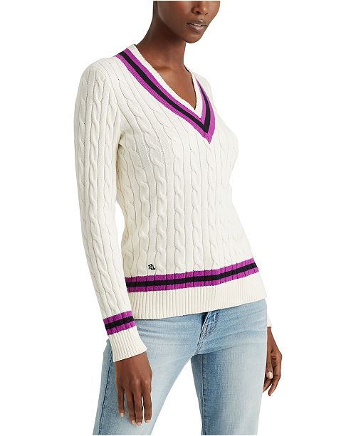 Lauren Ralph Lauren Cricket Sweater Reviews Women Macy S