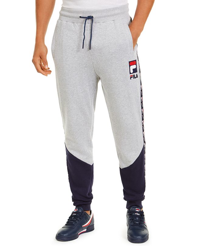 men's fila sport fleece 2.0 tapered jogger pants