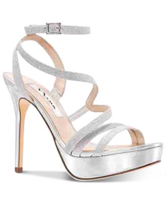 nina vitalia asymmetrical sandals